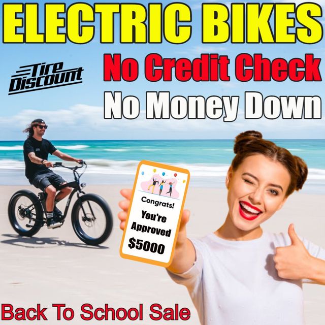 Electric bike financing no credit check new arrivals